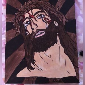 Selling this portrait. Drawn and painted by myself. 😁